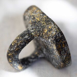 Sculpted Textured Ring. Size 5,5. - Image 3