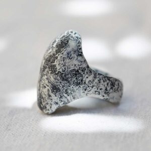 Dinosaur Egg Ring. Size 7,5. - Image 4