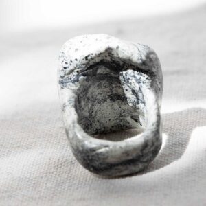 Sculpted Rock Ring. Size 9. - Image 3