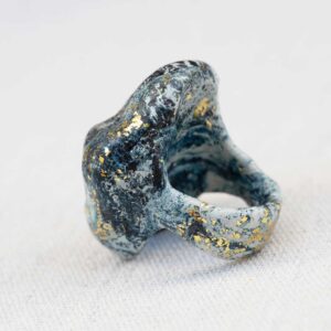 Sculpted Ring. Size 8,5. - Image 3